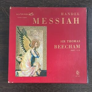 Handel Messiah Vinyl Record
